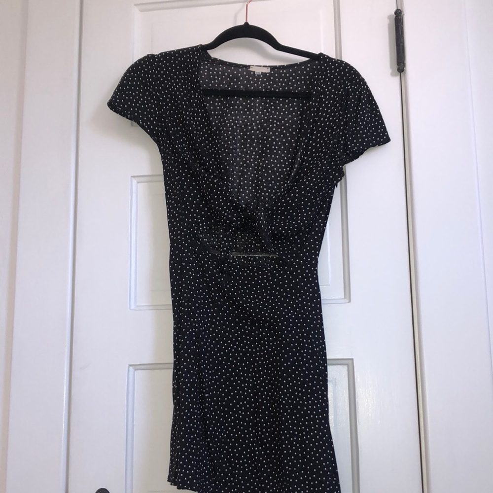 brandy melville from tie cutout dress